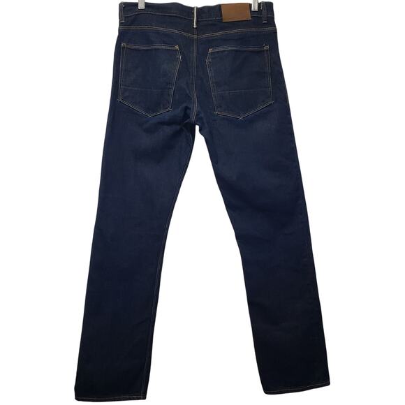 RALEIGH DENIM Jones Selvedge Dark Wash Jeans White Oak Men's 33 Handcrafted NC - Picture 8 of 15